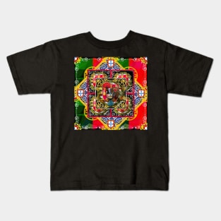 Portuguese folk art Kids T-Shirt